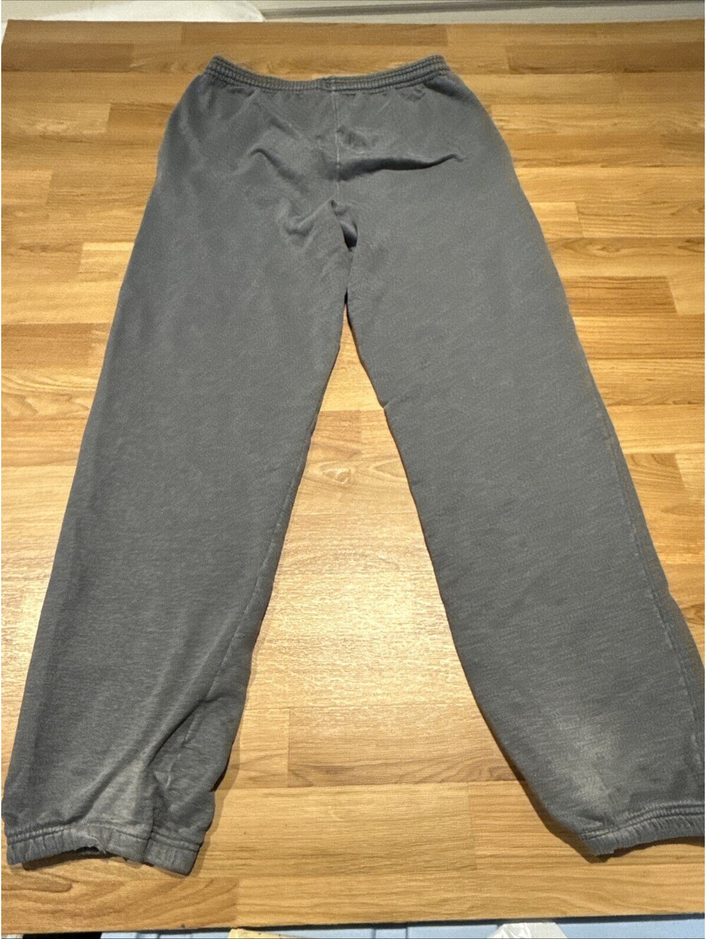 Champion Eco Authentic Mens M Dark Gray Sweatpants Joggers Fleece Pockets